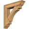 Ekena Millwork Merced Traditional Rough Sawn Bracket w/ Offset Brace, Western Red Cedar, 8"W x 36"D x 36"H BKT0806X36X36MRC01RWR - alternate 1